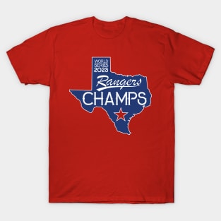 Champs - World Series - Rangers T-Shirt